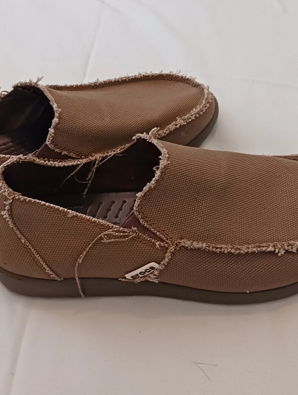 CROCS Santa Cruz Like New Deck Shoes